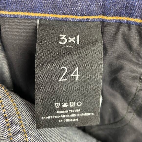 3x1 Dillon Maya High-Rise Skinny Flare Stretch Jeans Womens Size 24 - Picture 7 of 10